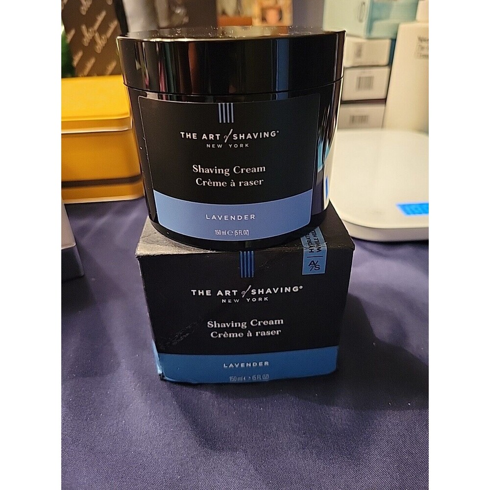 The Art of Shaving Lavender Shaving Cream for Men - Beard Care, Protects HB 1